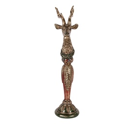 [5PR0203] Decoratie hert 16x22x70 cm
