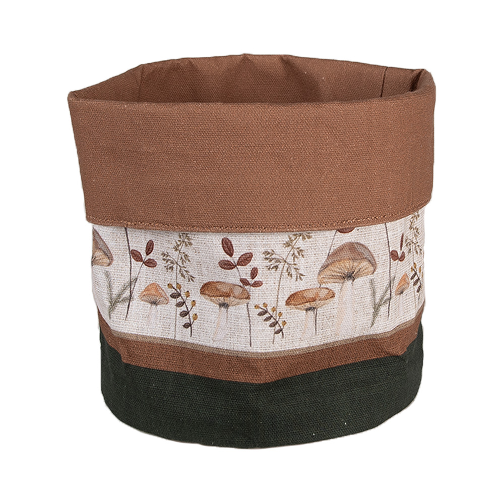 Brotkörbchen Beige Braun Ø 15x16 cm