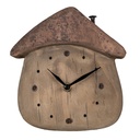 Tischuhr Braun 18x5x19 cm / 1xAA