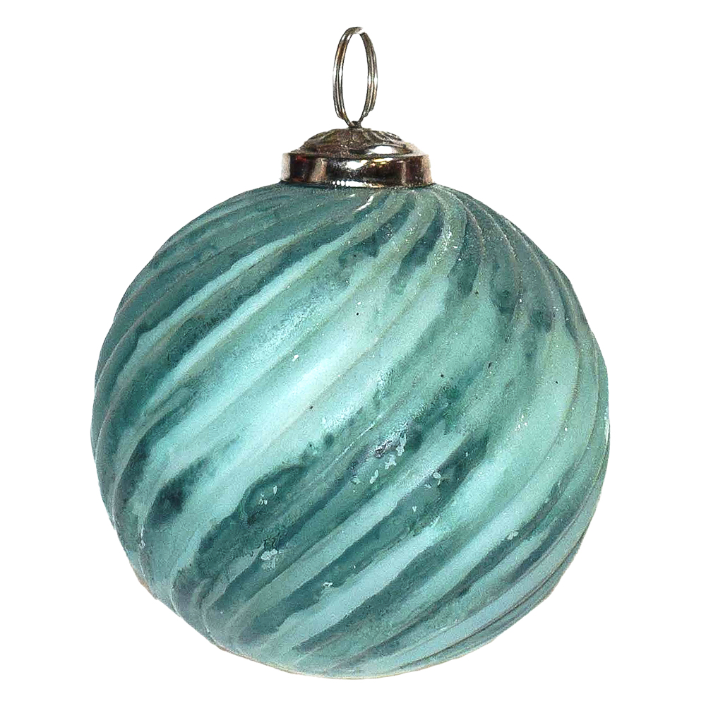 Boule de Noël vert Ø 7x7 cm