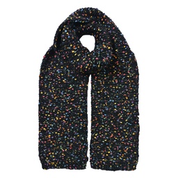 [JZSC0829Z] Foulard Donna Nero 14x146 cm