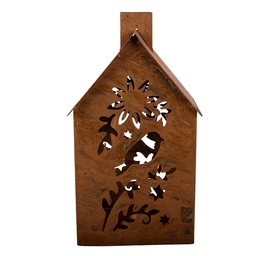 [6Y6087] Decorazione Casa Marrone 11x15x26 cm