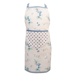 [BBF41K] Grembiule bambino Beige Blu 48x56 cm