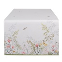 Tablerunner White Green 50x140 cm