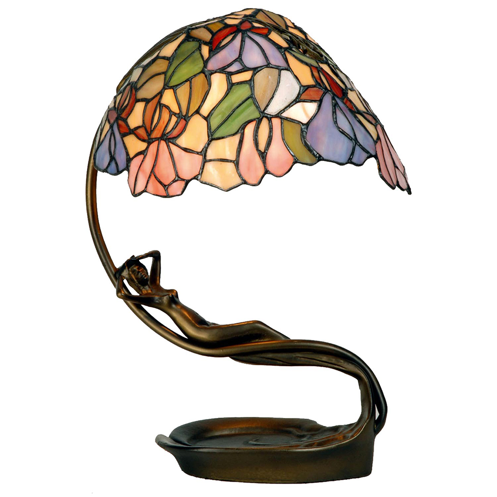 Tafellamp Tiffany 28x20x40 cm E14/max 1x40W