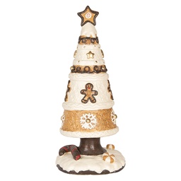 [6MG0145] Decoratie kerstboom Ø 24x51 cm