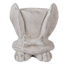 Blumentopf für Innen Beige 17x16x19 cm