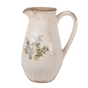Dekorativer Krug Beige 17x13x22 cm