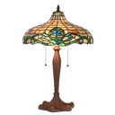 Table lamp Tiffany Ø 41x60 cm E27/max 2x60W