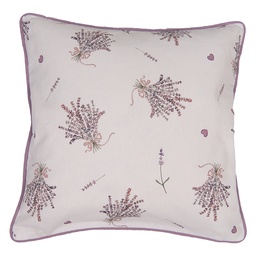 [LAG21] Cushion Cover Purple, White 40x40 cm