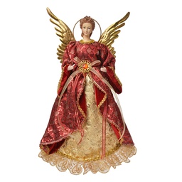 [66251] Decorativa Angelo Rosso Color oro 26x15x44 cm