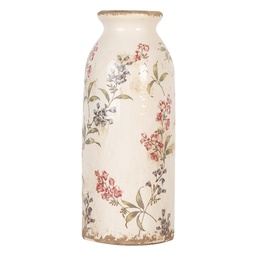 [6CE2025] Vase Beige Pink Ø 8x20 cm