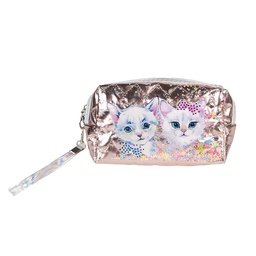 [JZTB0066] Trousse de toilette pour femmes Rose 18x7x10 cm