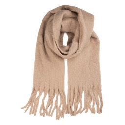[JZSC0855BE] Sjaal 40x190 cm beige