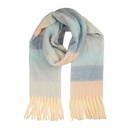 Schal Damen Blau 40x180 cm