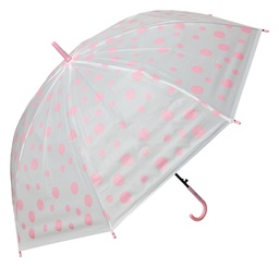 [JZCUM0021P] Parapluie pour enfants Rose Blanc Ø 88x71 cm