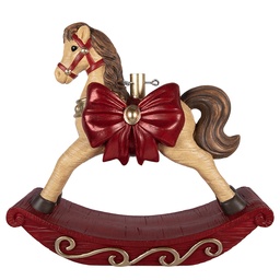 [5MG0122] Christmas tree stand Brown Red 66x20x60 cm