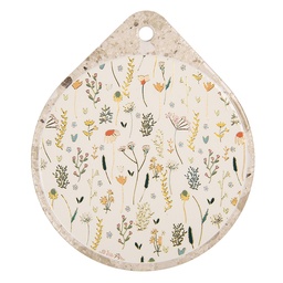 [6CE2063] Sottopentola Beige Giallo 20x23x1 cm
