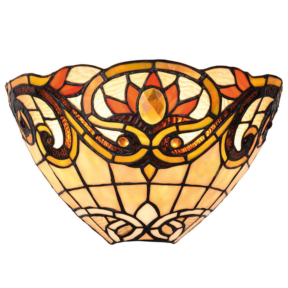 Wandlamp Tiffany 30x15x20 cm E14/max 1x40W