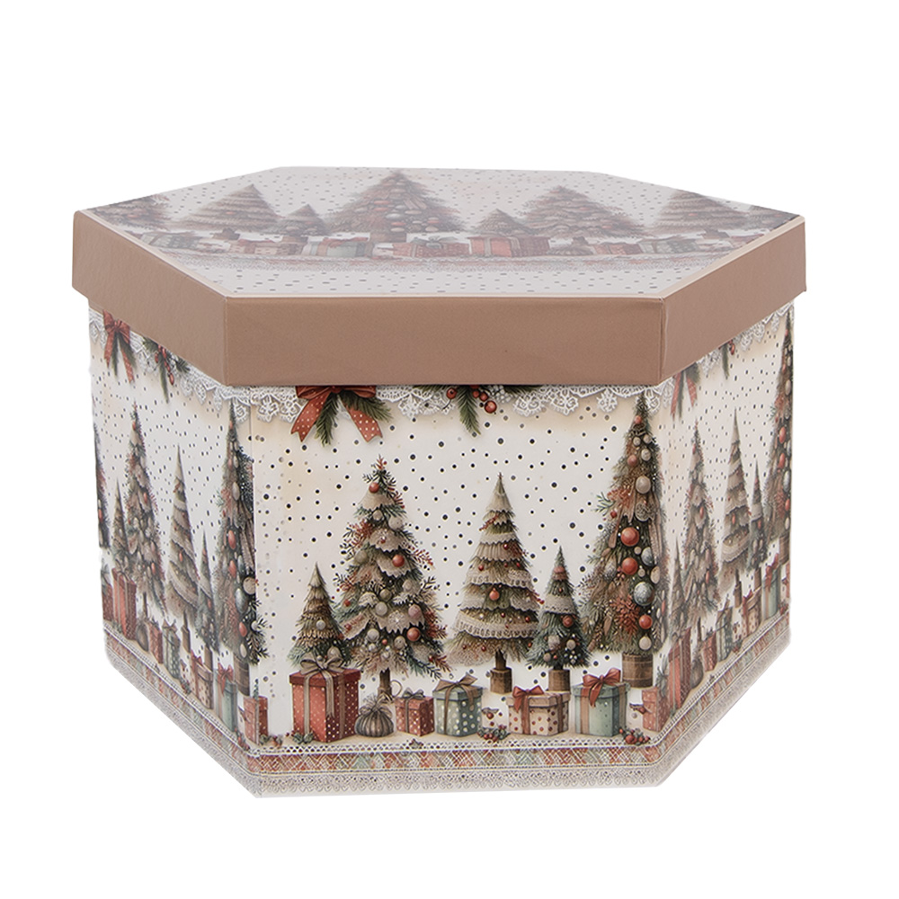 Doos kerstballen 8x8x8 cm (set 14)