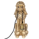Table lamp Gold colored 27x16x38 cm E27/max 1x60W