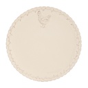 Assiette à dîner Beige Ø 26x2 cm