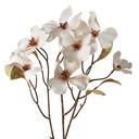 Artificial Flower White 12x8x72 cm