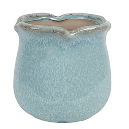 [6CE1715BL] Flower Pot Inside Blue Ø 12x12 cm