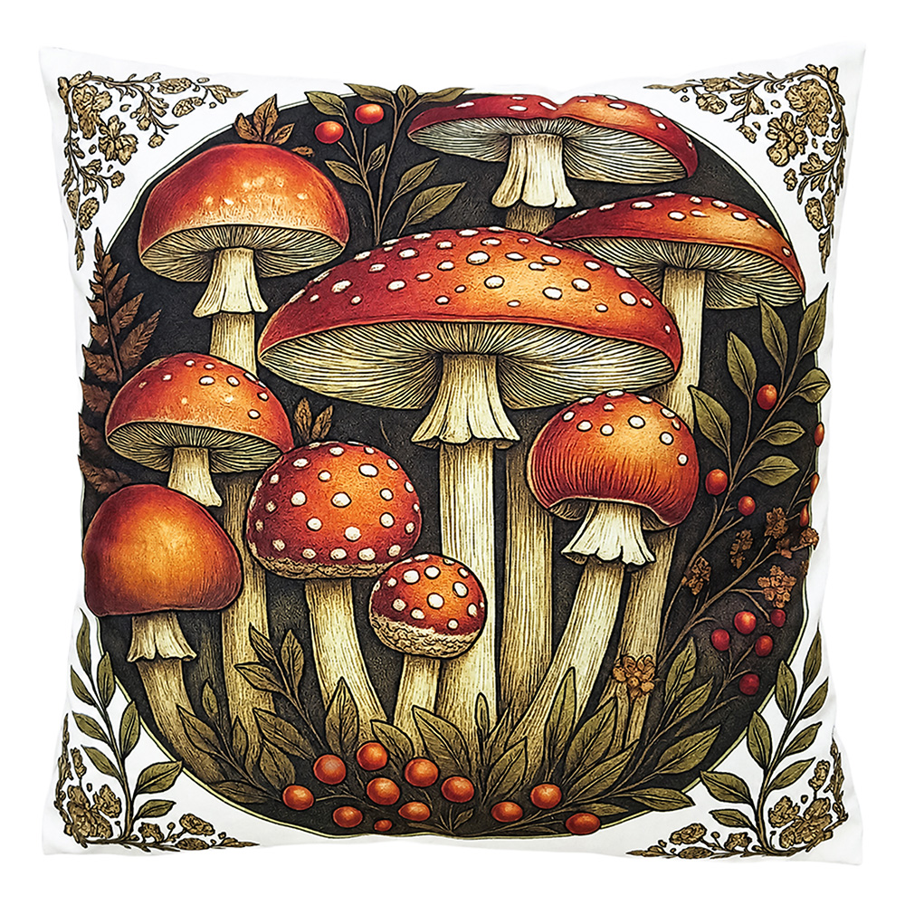 Coussin rempli Beige Rouge 45x45x4 cm