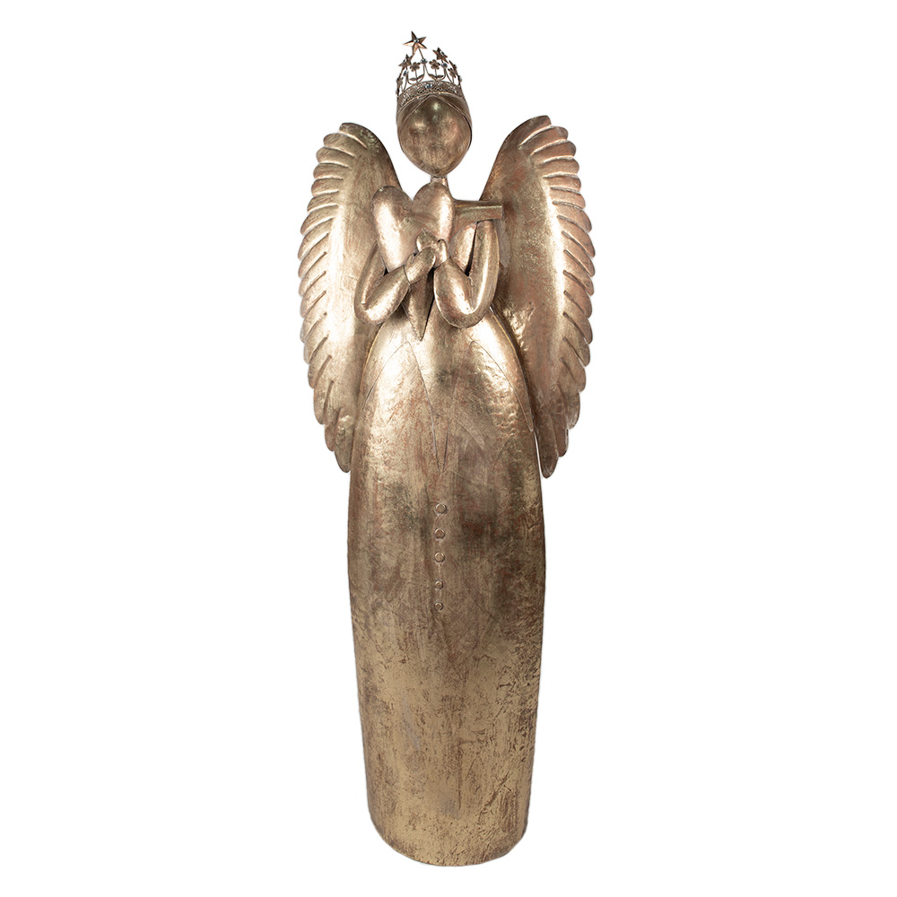 Decoratie engel 74x31x204 cm