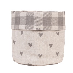 [LVT50G] Breadbasket Beige Grey Ø 15x16 cm