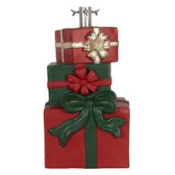 [6MG0117] Christmas tree stand Red Green 28x26x48 cm