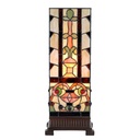 Table lamp Tiffany Beige 18x18x45 cm E27/max 1x40W