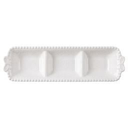 [6CE2483] Bowl White 25x7x3 cm