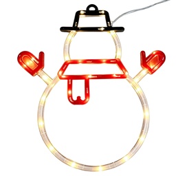 [6LMB0007] Wandlamp Sneeuwpop 31x3x35 cm