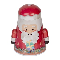 [6BL0137] Blech Vorratsdose  Rot Weiß 12x10x15 cm