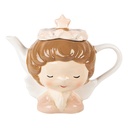 Teapot Beige Pink 21x12x16 cm / 650 ml