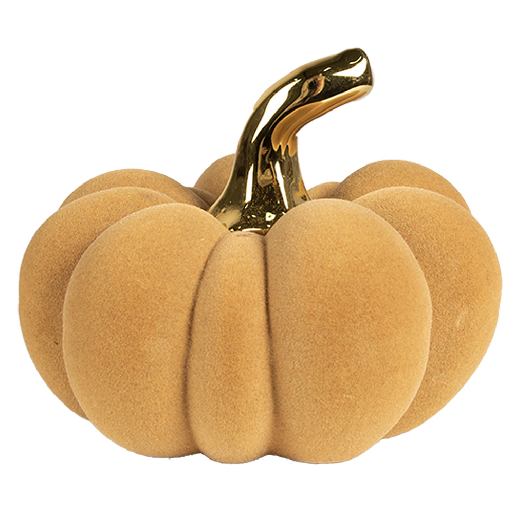 Decorazione zucca Giallo Ø 15x12 cm