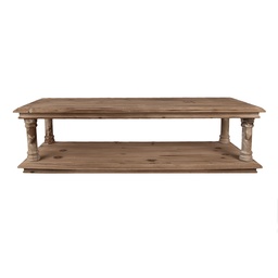 [5H0730] Wandregal Braun 105x35x29 cm