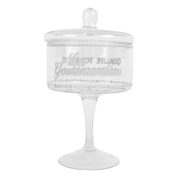 [6GL5211] Couvercle de marmite Transparent Ø 13x24 cm