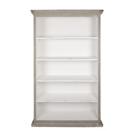[5H0747G] Cabinet Grey 116x36x195 cm