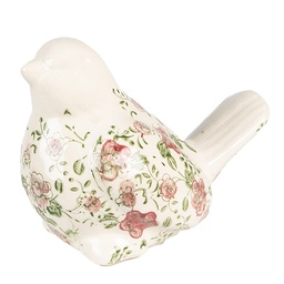 [6CE1567L] Decoration bird 19x11x14 cm