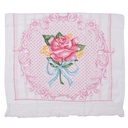 Serviette d'invité Rose, Bleu 40x66 cm