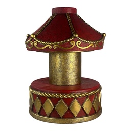 [5MG0120] Decoratie draaimolen Ø 52x73 cm