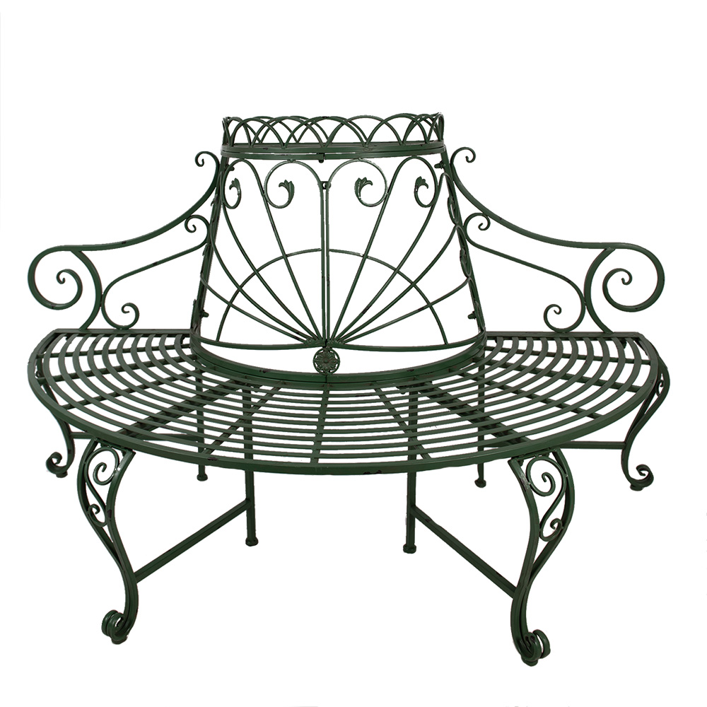 Banc de jardin Vert 167x84x102 cm