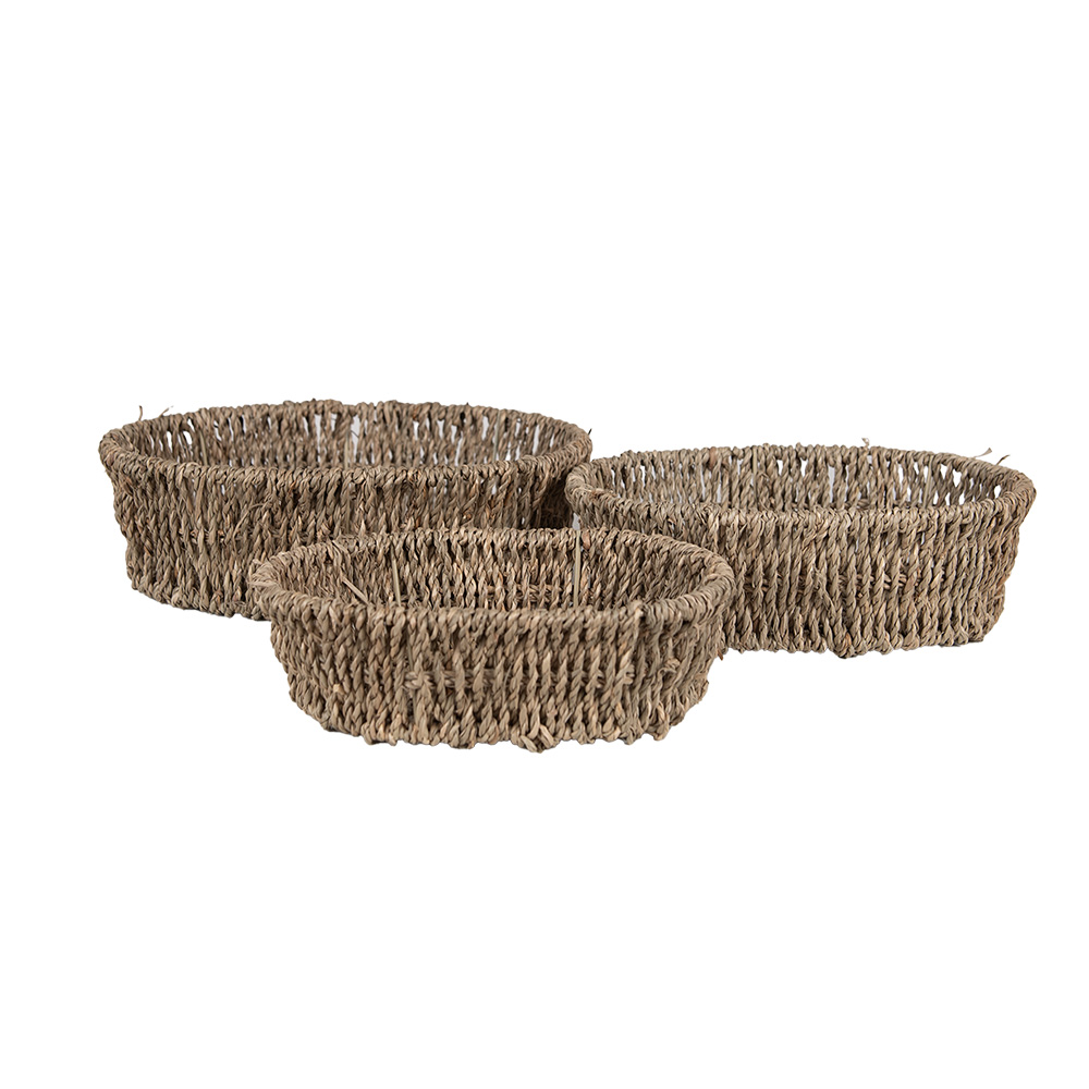 Manden (set 3) 27x22x8 / 24x18x7 / 21x16x6 cm