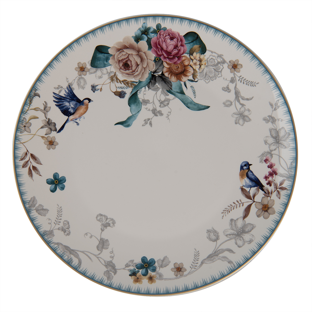 Assiette à dîner Blanc Ø 26x2 cm