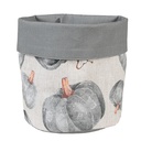 Cestino portapane Grigio Beige Ø 15x16 cm