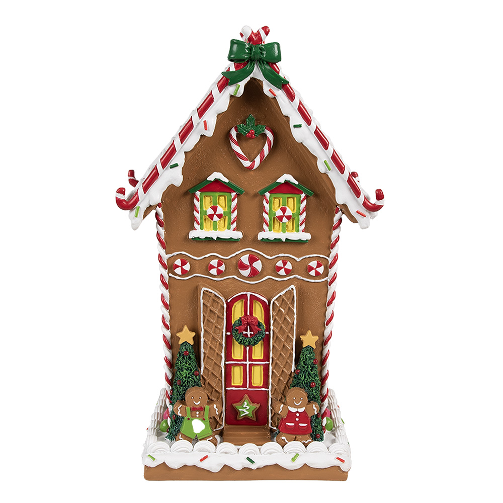 Decoratie huis 18x14x31 cm