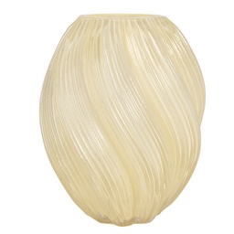 [6GL5500] Vase Verre Jaune Ø 17x21 cm